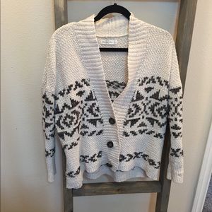 Abercrombie medium grandpa sweater fisherman